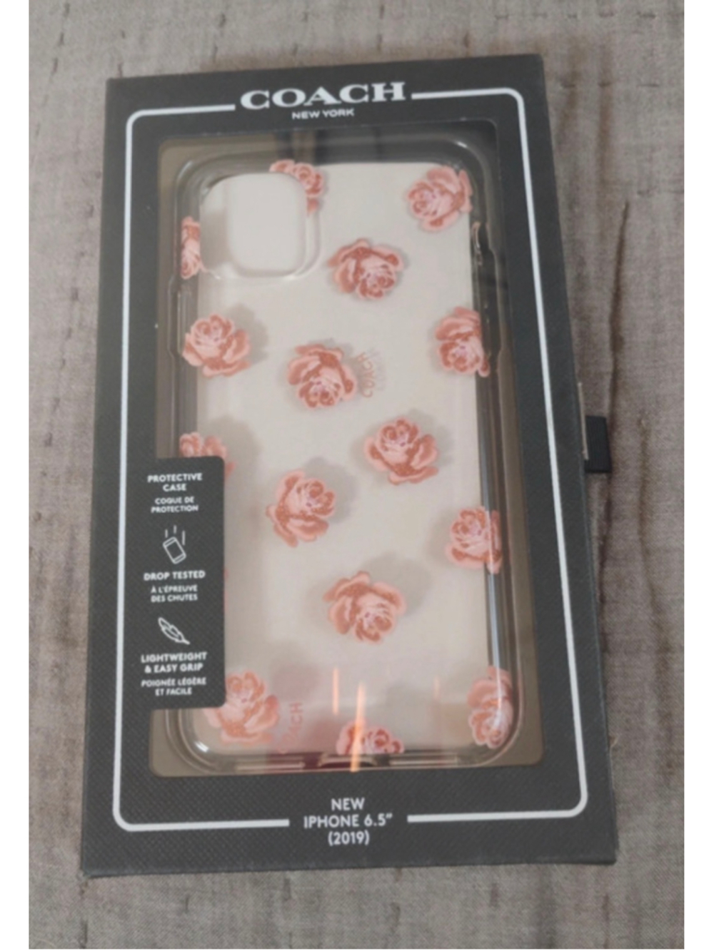 Coach protective phone case